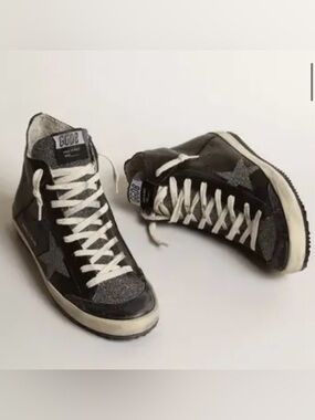 NWT Golden Goose Svarowsky Crystal Francy Penstar Classic